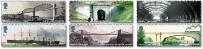 Brunel stamps