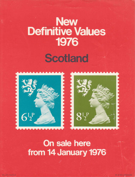 Regional Definitive - Scotland (1976)