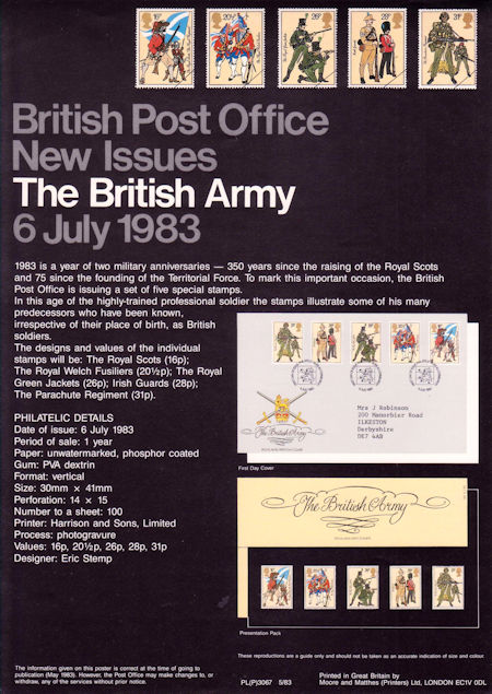 Royal Mail A4 Posters from Collect GB Stamps