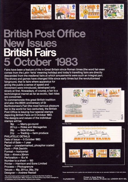 Poster from Collect GB Stamps