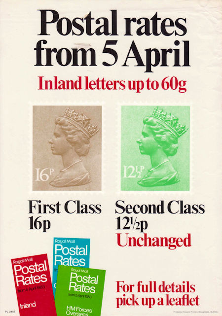 Royal Mail Poster from Collect GB Stamps