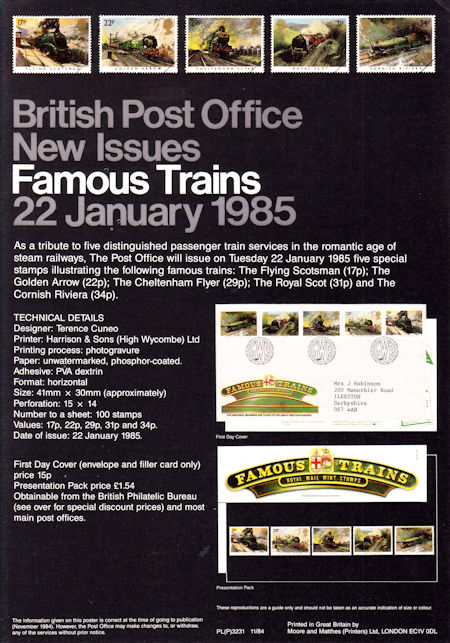 Royal Mail Poster from Collect GB Stamps