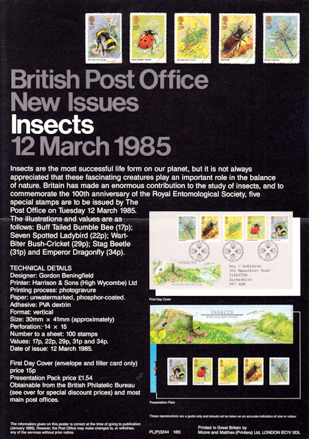 Royal Mail A4 Posters from Collect GB Stamps