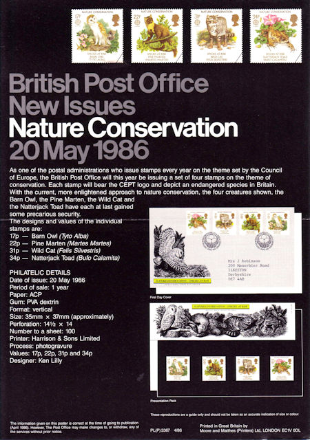 Royal Mail Poster from Collect GB Stamps