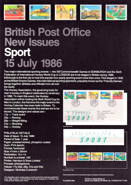 Royal Mail Poster from Collect GB Stamps