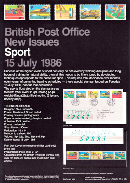 Royal Mail Poster from Collect GB Stamps