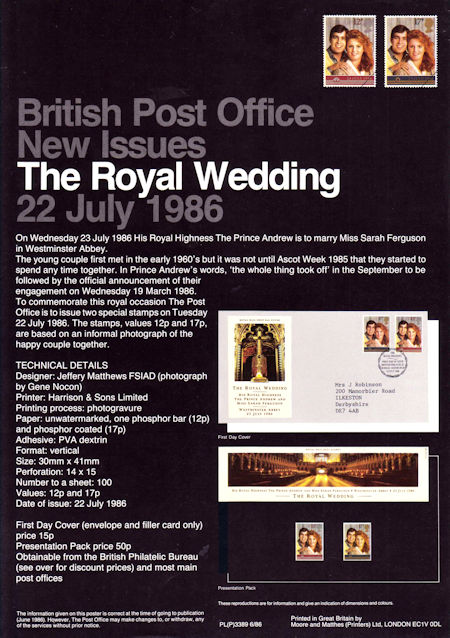 Poster from Collect GB Stamps