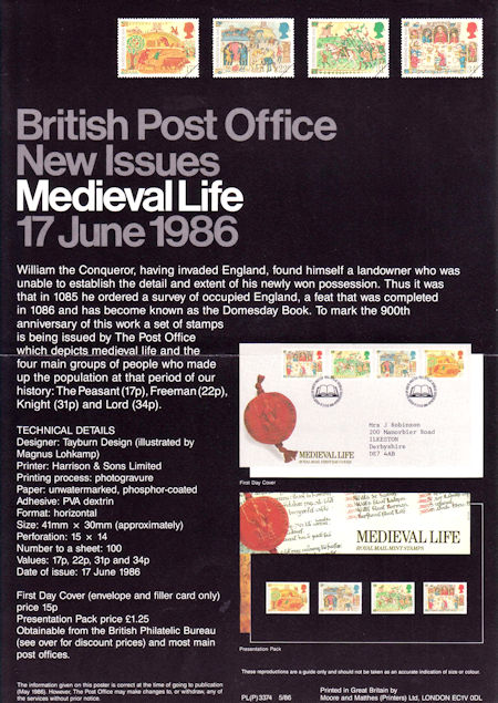 Royal Mail Poster from Collect GB Stamps