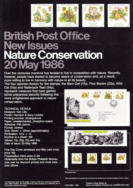 Poster from Collect GB Stamps