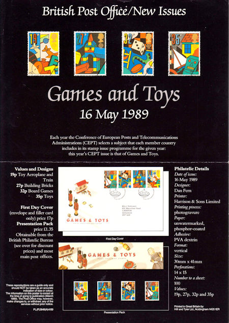 Poster from Collect GB Stamps