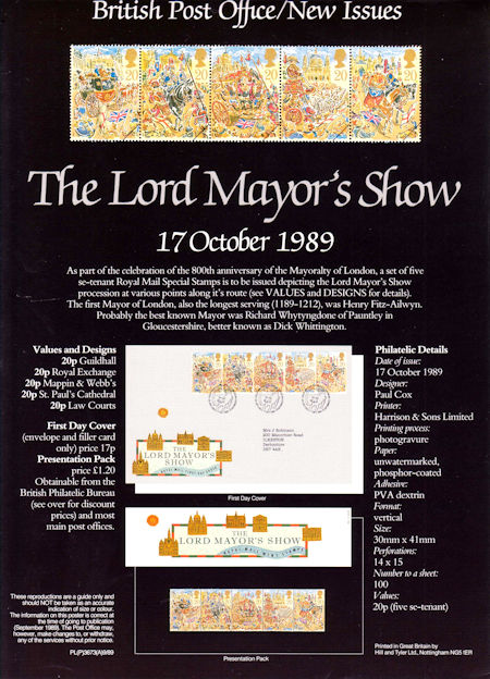 Royal Mail A4 Posters from Collect GB Stamps