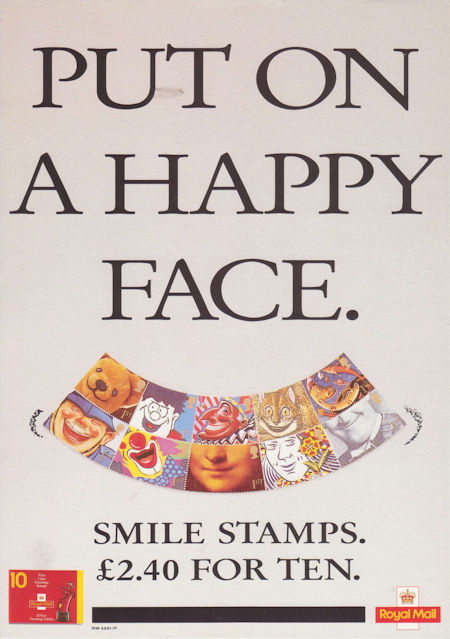 Greetings Booklet Stamps. Smiles (1991)