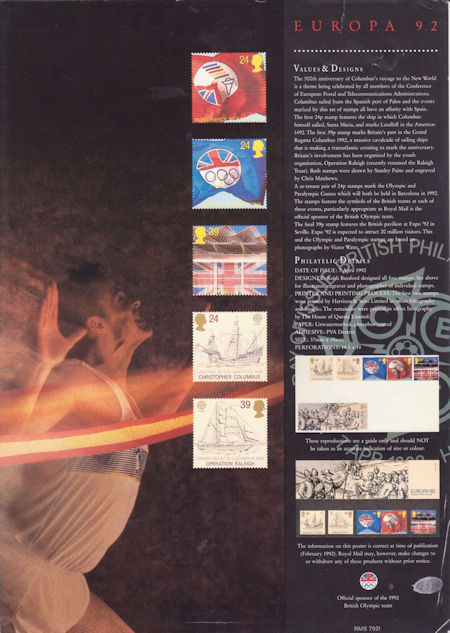 Europa. International Events (1992)