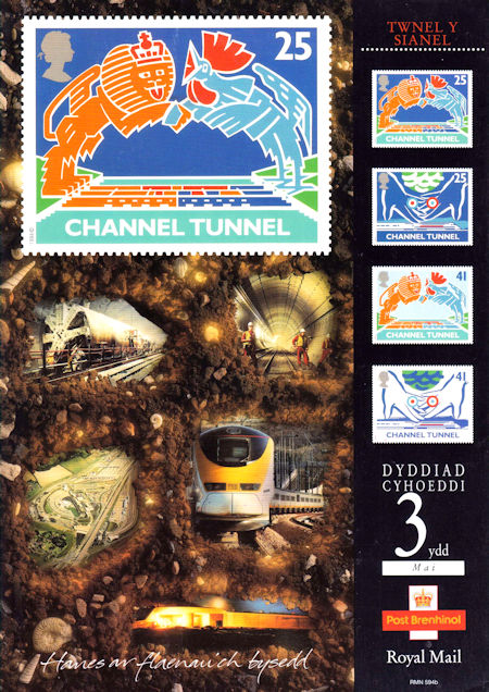 Opening of Channel Tunnel