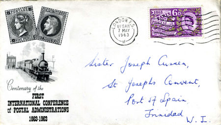 Paris Postal Conference Centenary (1963)