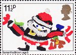 Christmas 1981 11.5p Stamp (1981) Father Christmas