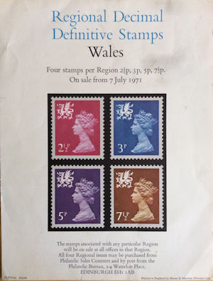 Royal Mail A4 Posters from Collect GB Stamps