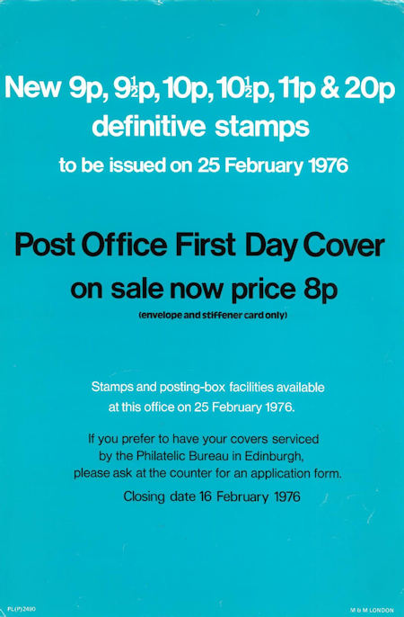 Poster from Collect GB Stamps