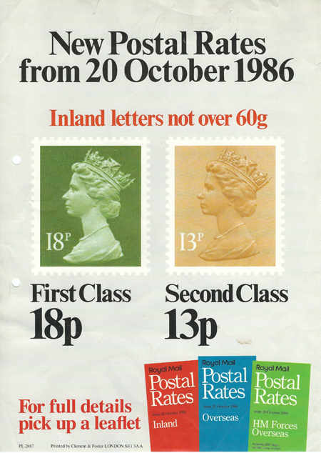 Royal Mail A4 Posters from Collect GB Stamps