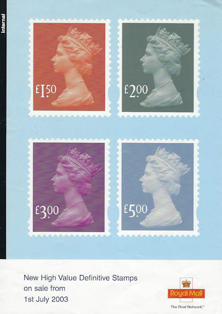 Royal Mail A4 Posters from Collect GB Stamps