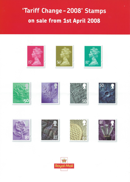 Royal Mail A4 Posters from Collect GB Stamps