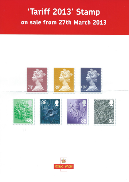 Royal Mail A4 Posters from Collect GB Stamps