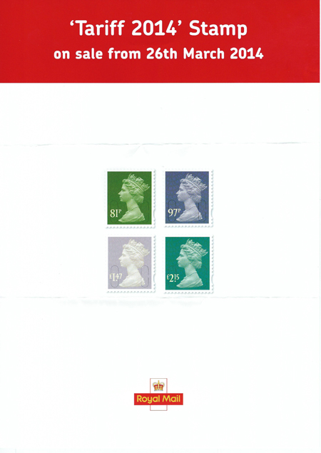 Royal Mail A4 Posters from Collect GB Stamps