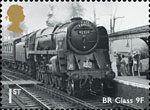 Great British Railways 1st Stamp (2010) BR Class 9F