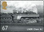 Great British Railways 67p Stamp (2010) LNER Class A1