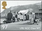 Great British Railways 97p Stamp (2010) LMS NCC Class WT