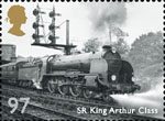 Great British Railways 97p Stamp (2010) SR King Arthur Class