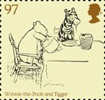 97p, Winnie-the-Pooh and Tigger from Childrens Books - Winnie The Pooh (2010)