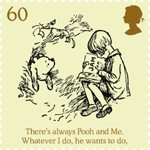 60p, Christopher Robin reads to Winnie-the-Pooh from Childrens Books - Winnie The Pooh (2010)