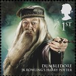 Magical Realms 1st Stamp (2011) Dumbledore