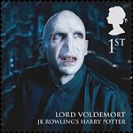 Magical Realms 1st Stamp (2011) Voldemort