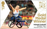 1st, Athletics: Track Women's 100m, T34 - Paralympics Team GB Gold Medal Winners  from Paralympics Team GB Gold Medal Winners  (2012)