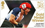 Paralympics Team GB Gold Medal Winners  1st Stamp (2012) Athletics: Track Men's 800m, T54 - Paralympics Team GB Gold Medal Winners 
