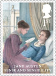 Jane Austen 1st Stamp (2013) Sense and Sensibility