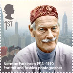 Great Britons 1st Stamp (2013) Norman Parkinson (1913-1990)