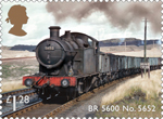 Classic Locomotives of Wales £1.28 Stamp (2014) BR 5600 No. 5652
