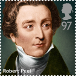 Prime Ministers 97p Stamp (2014) Robert Peel