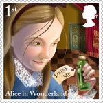 Alice in Wonderland 1st Stamp (2015) Drink Me