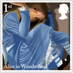 Alice in Wonderland 1st Stamp (2015) The White Rabbit's House