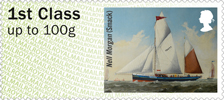 Post & Go : Working Sail 1st Stamp (2015) Nell Morgan
