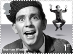 Comedy Greats 1st Stamp (2015) Norman Wisdom