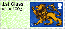 1st, Lion from Post & Go : Heraldic Beasts (2015)