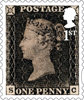 1st, Penny Black from The 175th Anniversary of the Penny Black (2015)