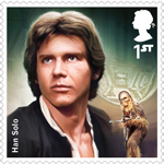 Star Wars 1st Stamp (2015) Han Solo