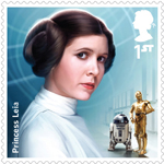 Star Wars 1st Stamp (2015) Princess Leia