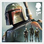 Star Wars 1st Stamp (2015) Boba Fett